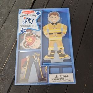 Melissa & Doug Magnetic Pretend Play Joey Set NEW Dress Up Gift Idea Toy Boys